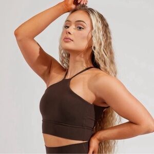 Buffbunny Foxy Sports Bra small- journey brown